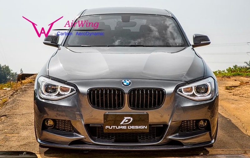 F20 - 3D DESIGN style Carbon Front Lip Spoiler 02